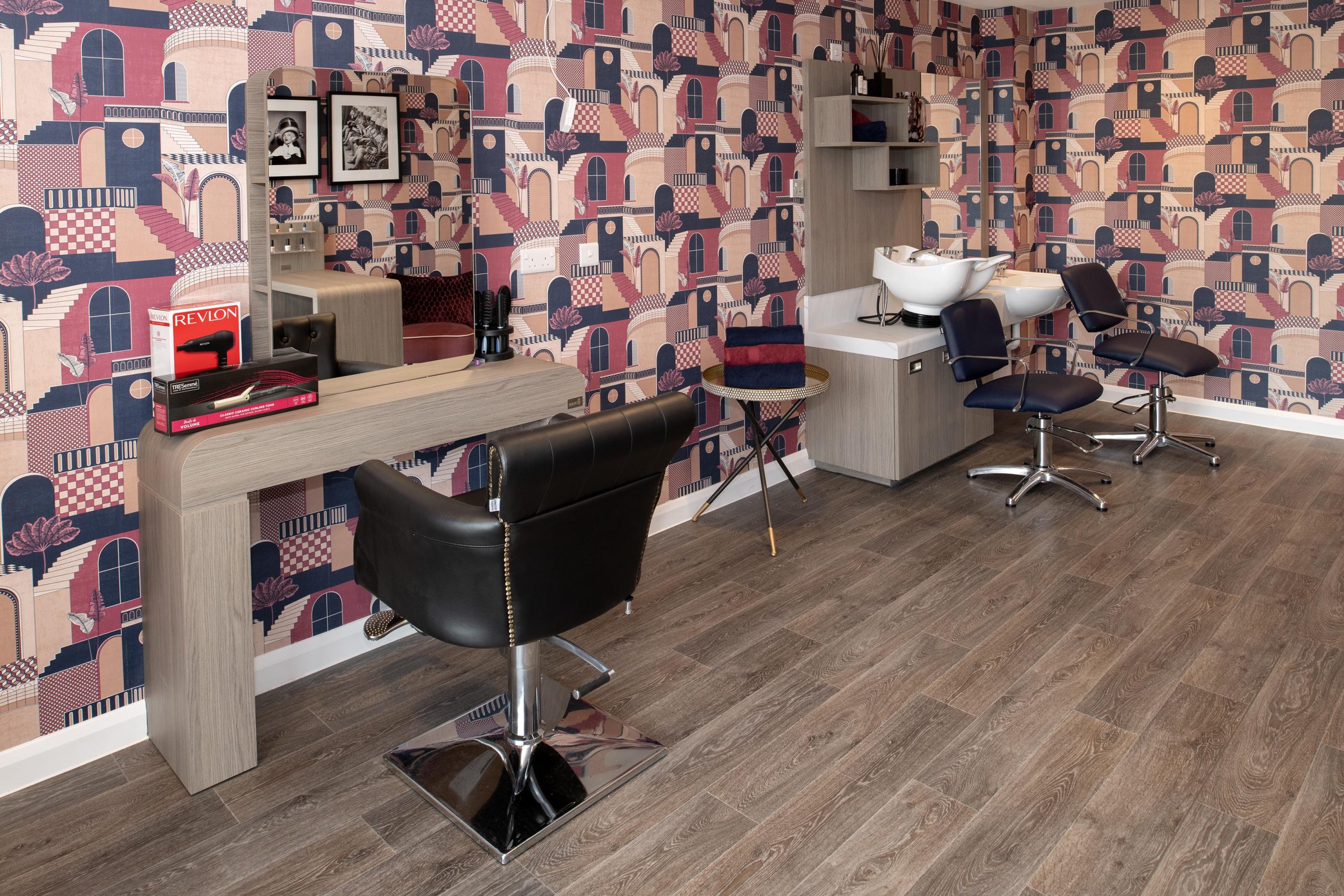 On-site hair salon at Trafford Waters