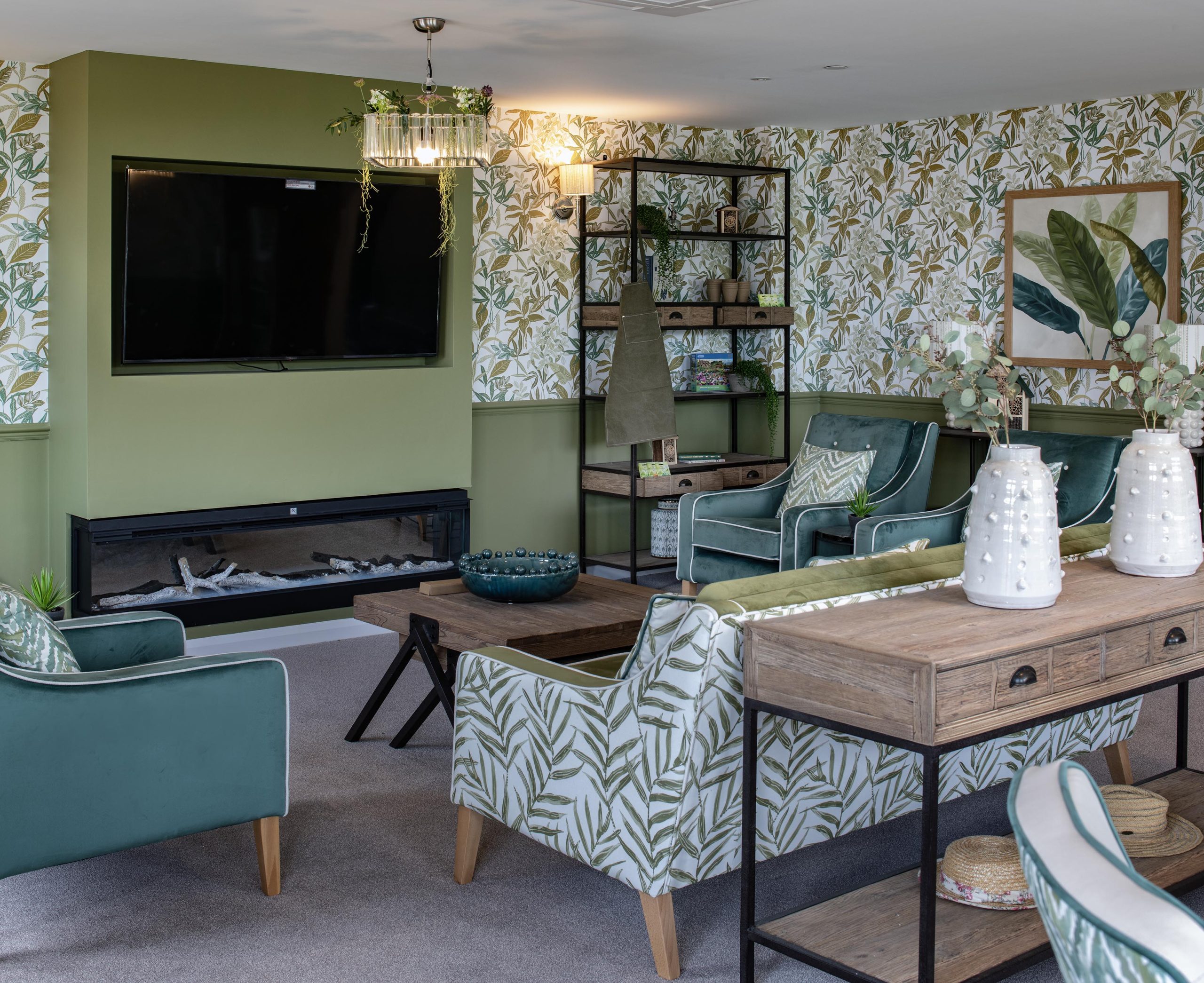 Cosy snug lounge at Trafford Waters