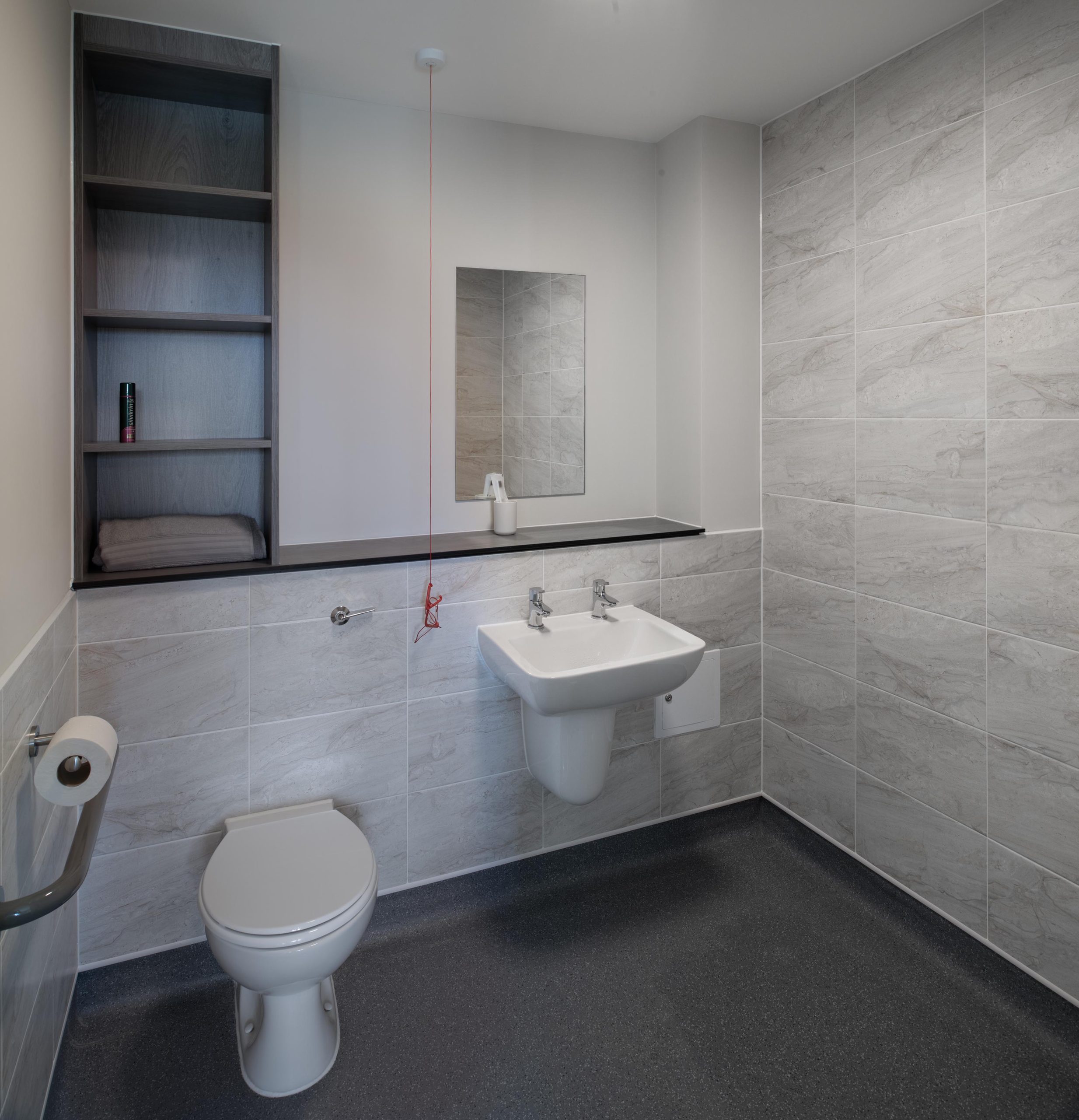 En-suite wet room at Trafford Waters