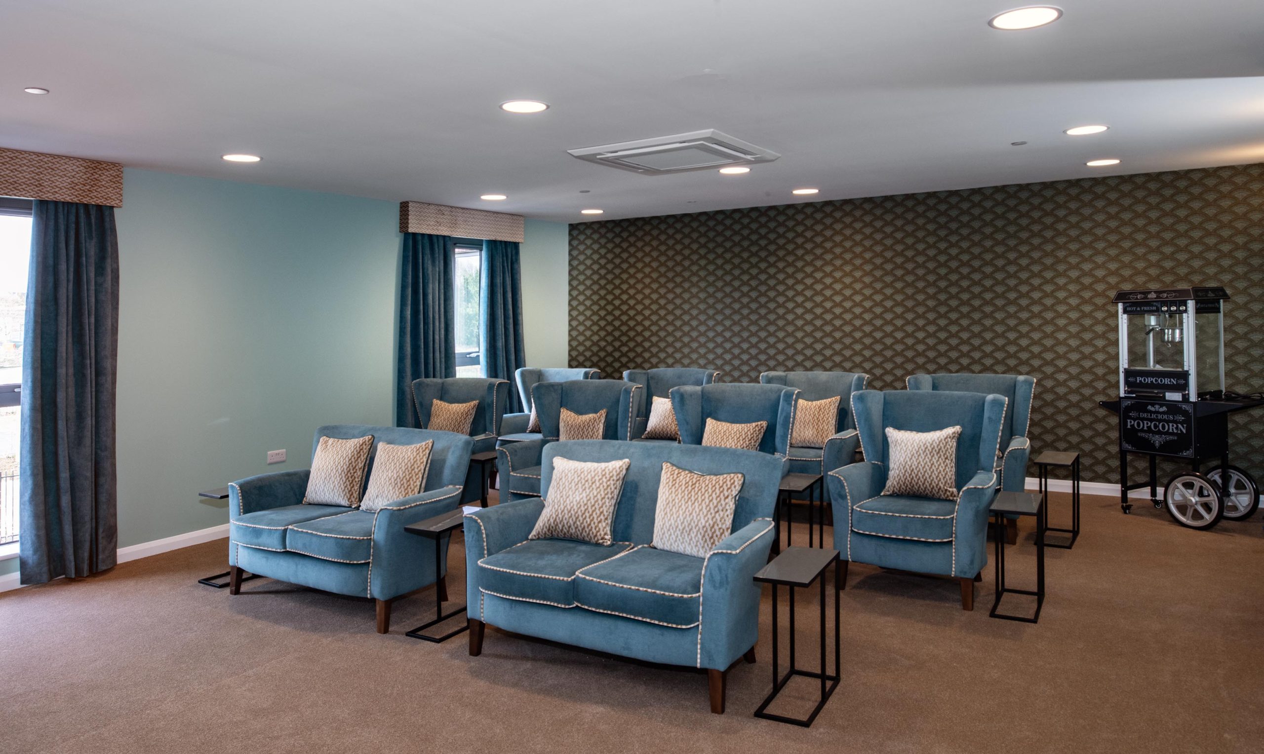 Private cinema room at Trafford Waters